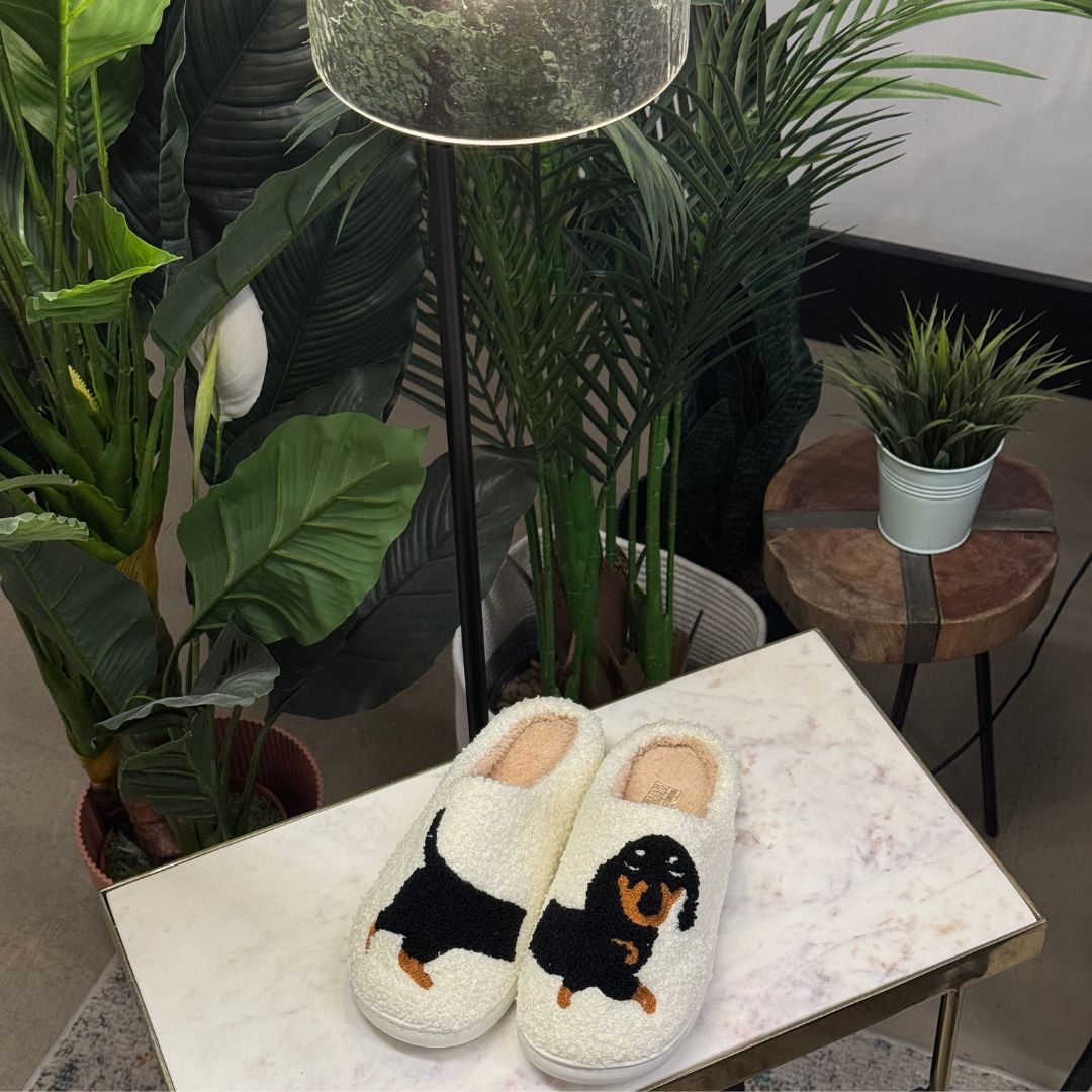Cat & Dog Plush Slippers
