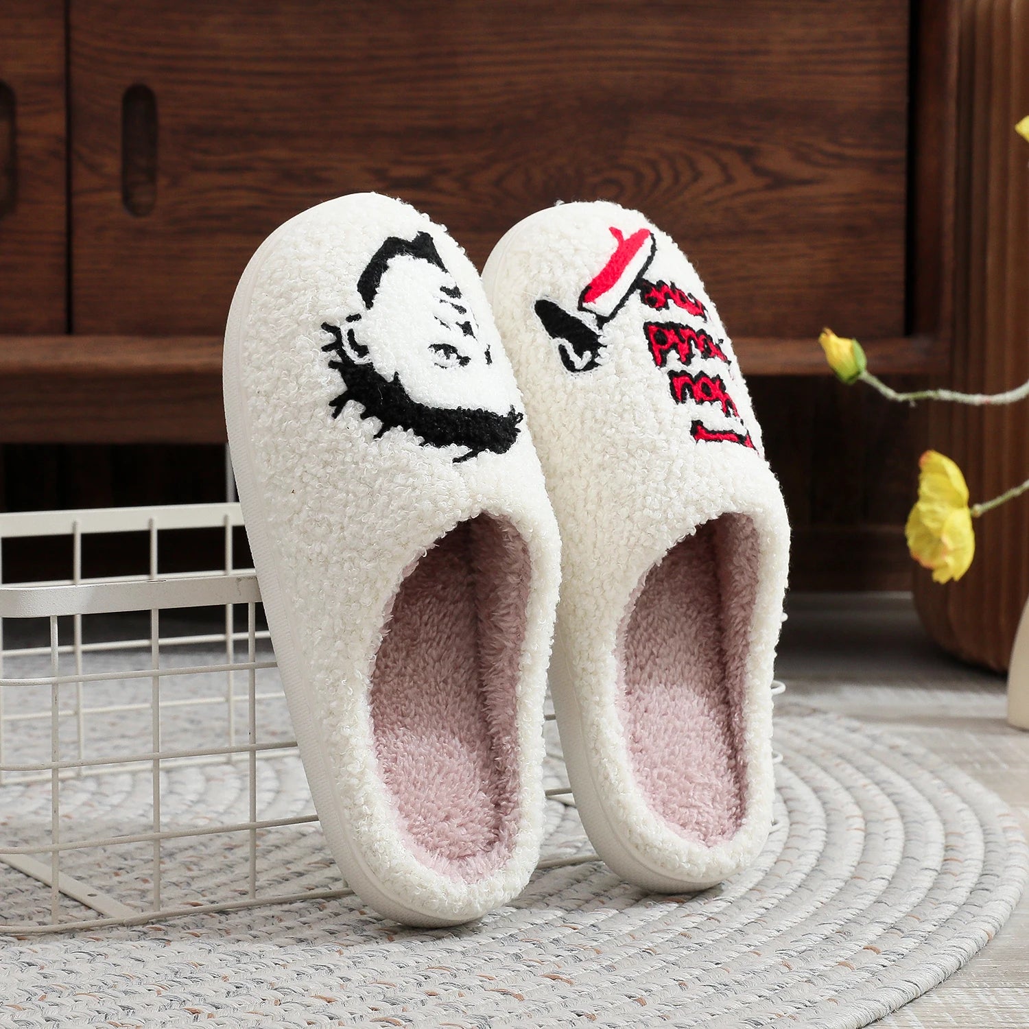Halloween Mike Myers Plush Slipper